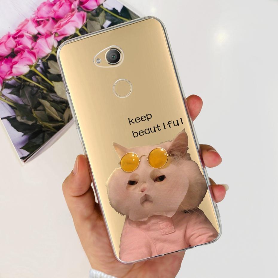 Schöne Hülle mit Aufdruck für Sony Xperia XA2 Ultra / Xperia XA2 Weiche Silikon-TPU-Rückabdeckung für Sony XA 2 2Ultra Handyhüllen