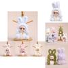 Plush Bunny Keychain With Soft Short Plush For Girls And Women