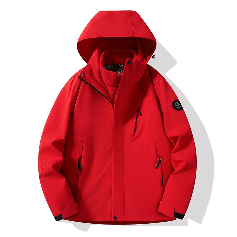 3-in-1 Outdoor Jacket – Unisex, Spring/Autumn, Windproof and Waterproof Jacket