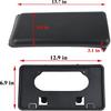 Replacement For Bumper Guard Pad & License Plate Bracket Cap Ford 2009-2014 F150 F-150 LH & RH 9L3Z17E810B
