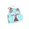 Key Holder Lady Wallet Short Purses Cartoon Car Key Chain Key Bag Owl Coin Purse School Bag Pendant