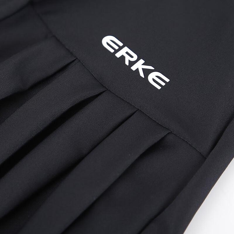 ERKE Women's Short-Sleeve Split Skirt Swimsuit