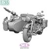Sol Model WWII German KS750 Military Sidecar 3D Printer Kit MM880 1/35 (Motorcycle)