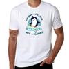 Climate Penguin TShirt Basic Simple Casual Short Sleeve Tee