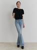 Liel Pea Half Knit (Black)