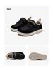 HOBIBEAR Kinder Breite Kopf Atmungsaktives Stoffobermaterial Lässige Laufschuhe für Frühling & Herbst
