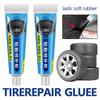 1/3/5 Stuks Bandenreparatie Zwarte Lijm Vloeibaar Sterk Rubber Slijtvast Niet-corrosief Lijm Directe Hechting Auto Leer Reparatie Gereedschap