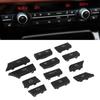 12 Piece Set A/C Heating Switch Button ABS And PC Blend