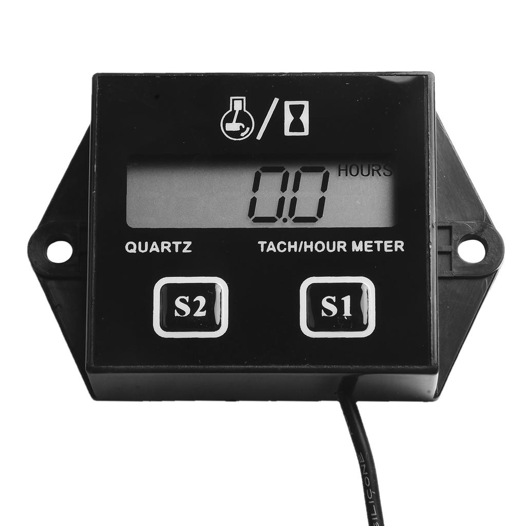 7*4*2cm Hour Counter Elcometer Digital Hour Meter Customizable Induction Wire Length Epoxy Sealed For Durability