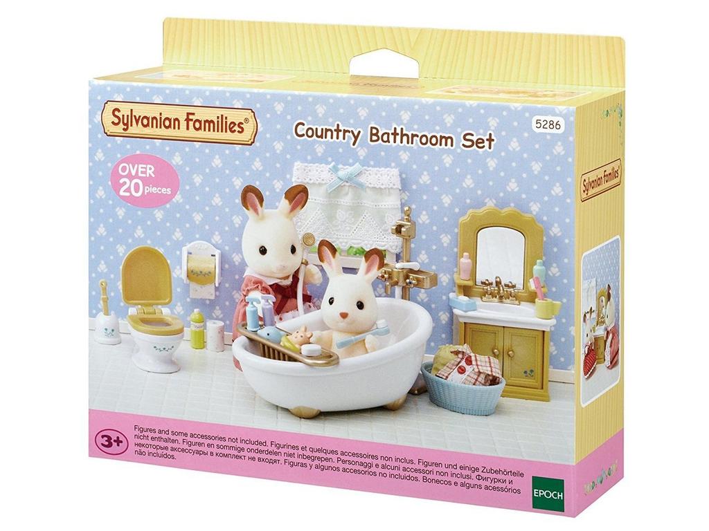 Sylvanian Families - 5286 - Bathroom In Country House Style.