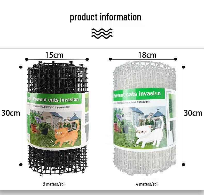 Anti-Cat Spikes Mat for Vegetable Gardens and Balconies