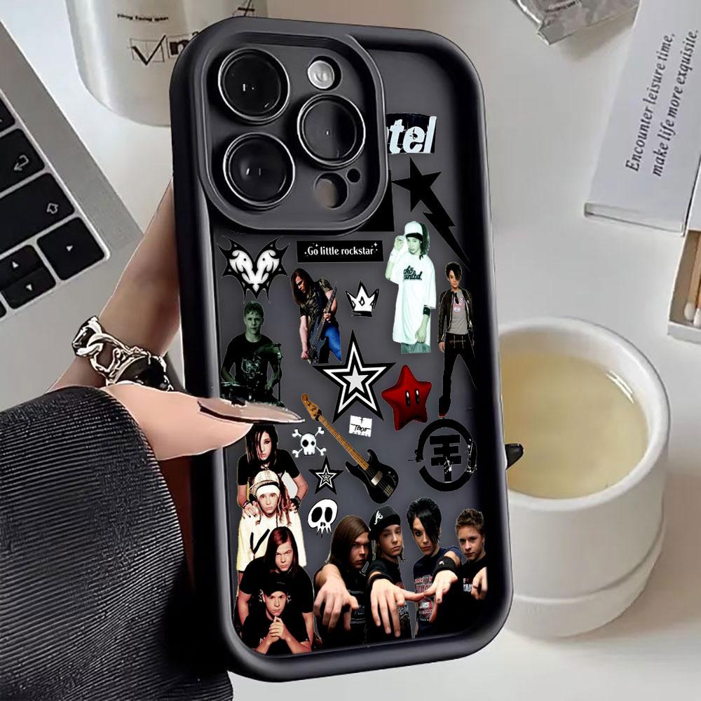 T-Tokio Hotel Bill Tom Kaulitz Phone Case For VIVO V60 V21 V23E V25 V27 V27E V29 V29E V30 V30E V40 V50 X80 X90 X100 X200 Cover