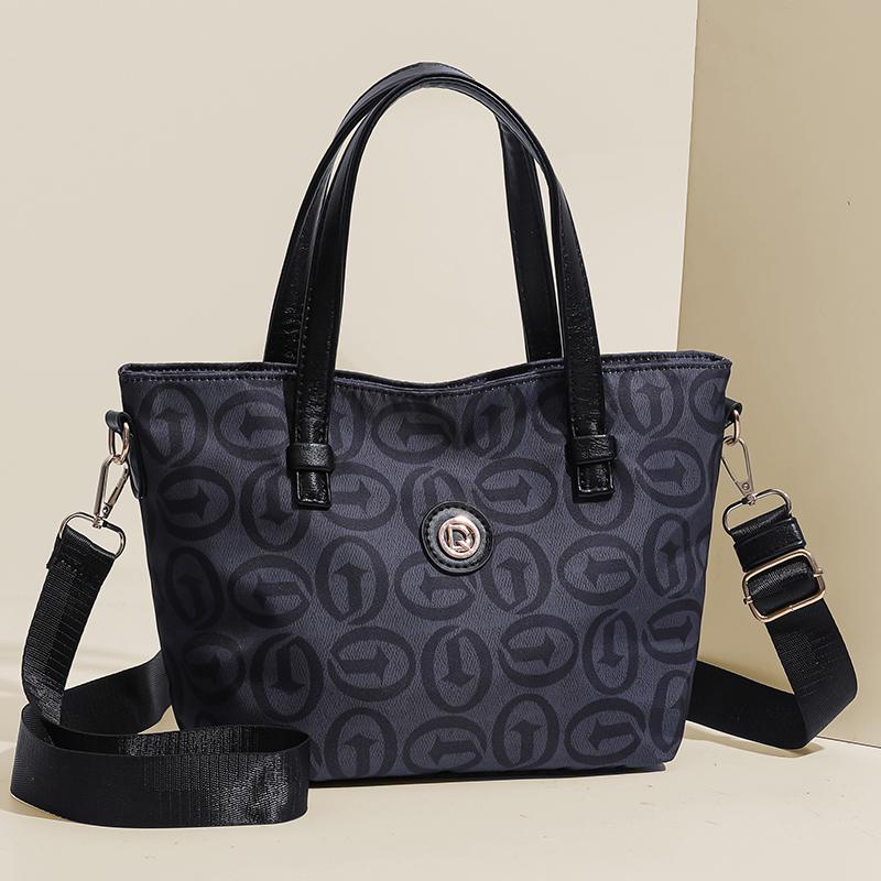 Commuter Retro Large Capacity Tote Bag Print Women's Crossbody Handbag