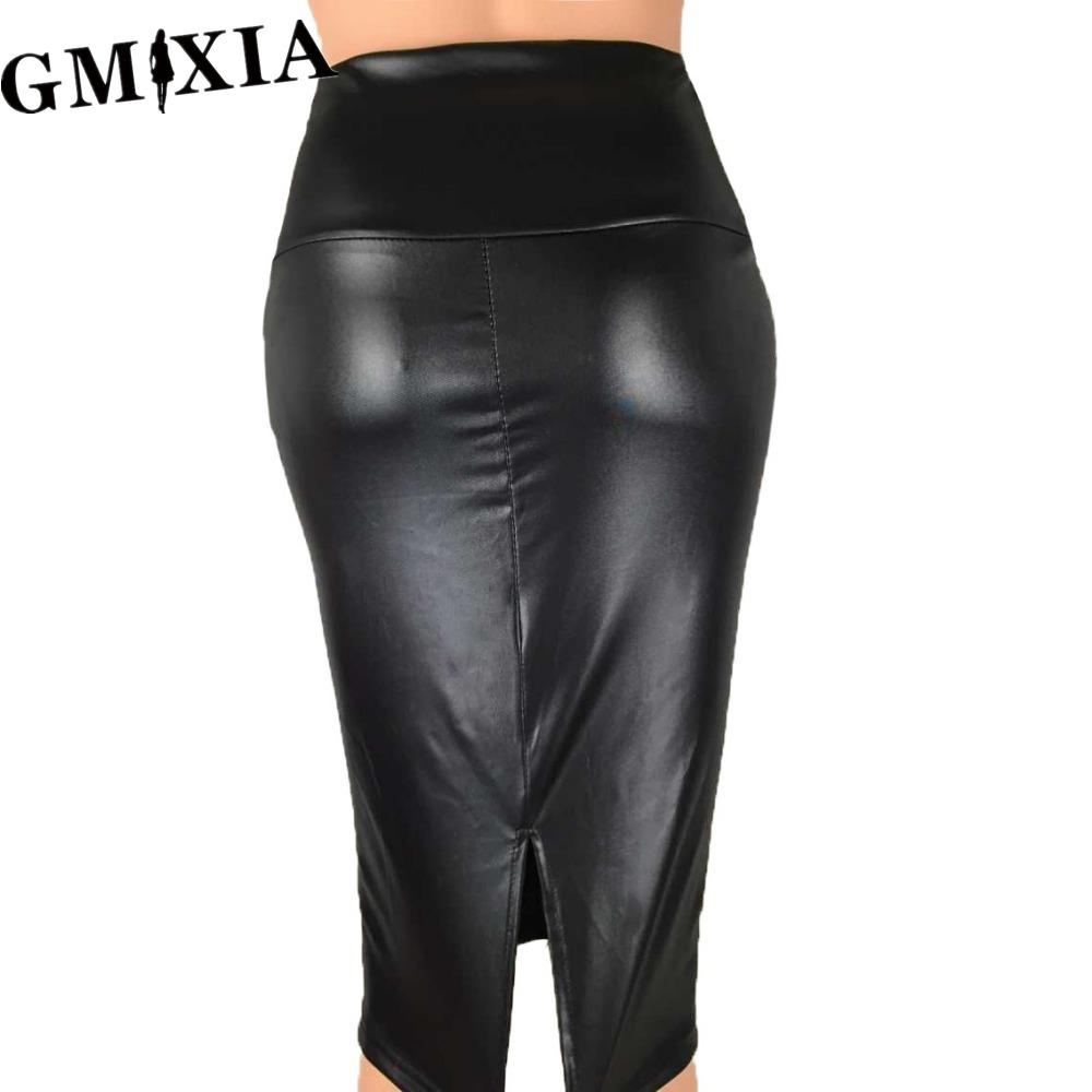 

GMXIA Женская Мода Повседневные Юбки с Разрезом Сзади Однотонные с Принтом Летние Весенние XXL чёрный