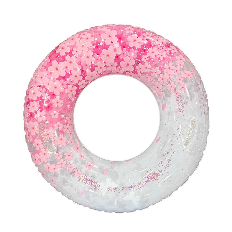 In Stock: Starry Sky Sequin Swimming Ring - Thickened Adult PVC Underarm Float