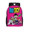 Teen Titans Go Raven's Emoticlones Backpack  Outdoor Backpacks Girl Cool School Bags Design Large Rucksack