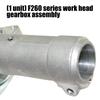 Gear Assembly Featuring 28mm Drive Shaft 4147 640 0103 4147 640 0104 for Brush Trimmers Rust Resistant