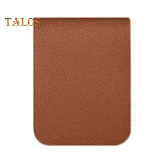 Magnetisches Lesezeichen aus Kunstleder mit Magnetverschluss, Buchklammer, schmale Eckpassform, Lesefortschrittstracker, Seitenmarker