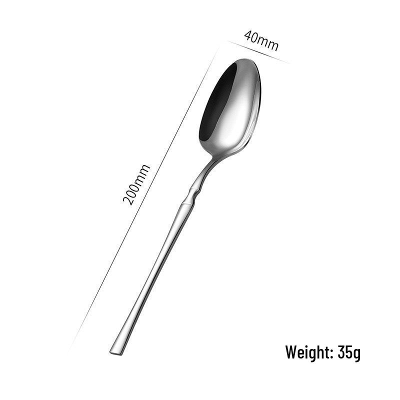 Gold 24-Piece Stainless Steel Cutlery Set: Elegant Steak Knife, Fork, and Spoon for Western Cuisine.