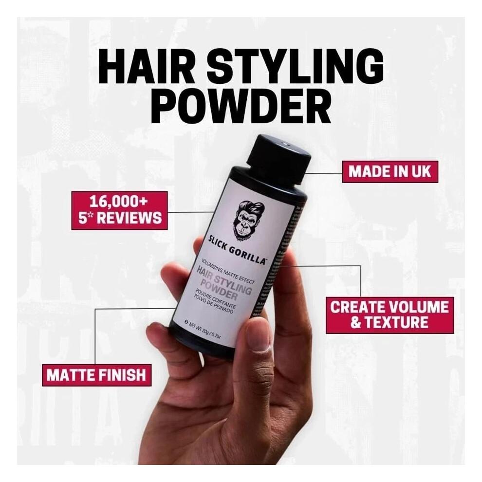 Slick Gorilla Matte Hair Powder 20g Styling Volume Texture