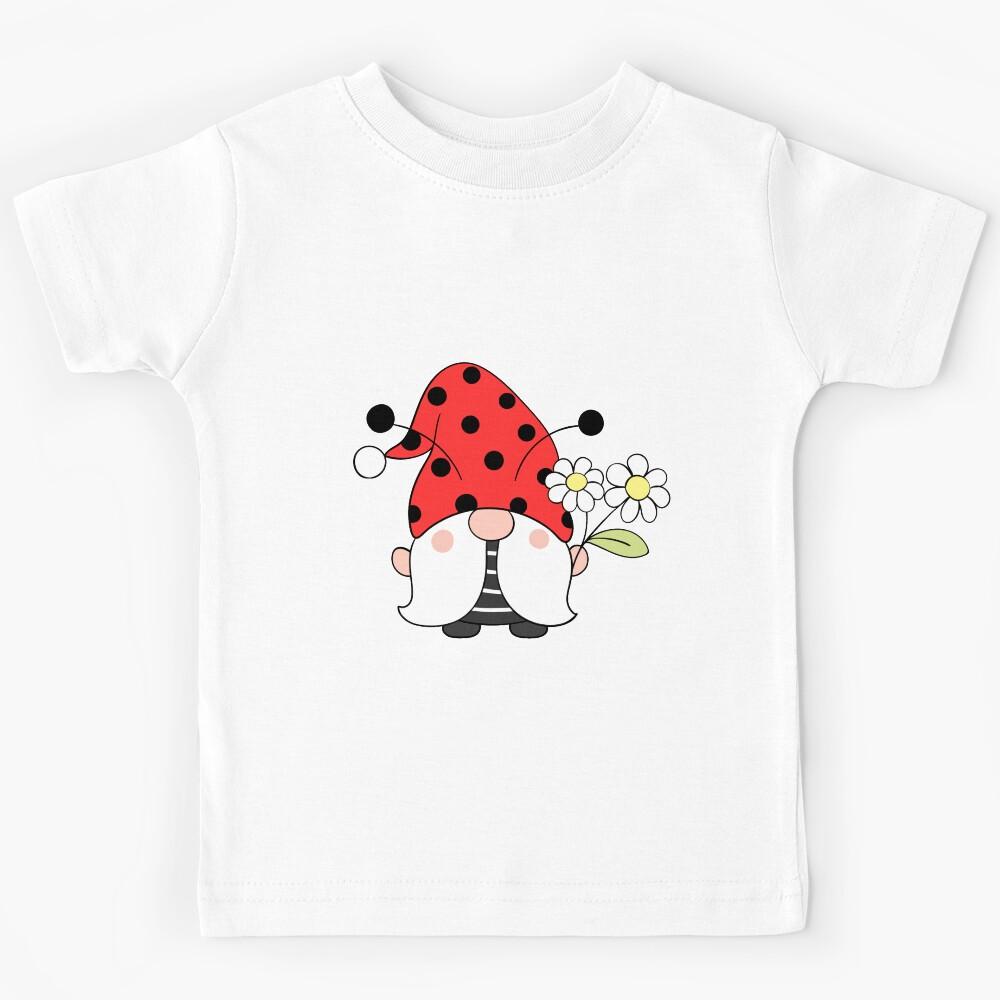 Ladybug Daisy Gnome Kids T-Shirt 110