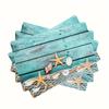 Printed Festival Party Placemats: Stain-Proof, Heat-Resistant Table Decoration