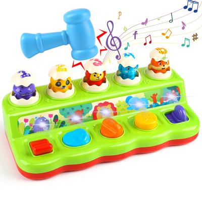 Educational Toys Montessori Baby Toys Whack-A-Mole Game Early Development Fingertip Training 1 2 3 4 Toys Girls 1 2 3 Ranking