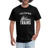 Model Railroader I Still Play With Trains Men's T-Shirt