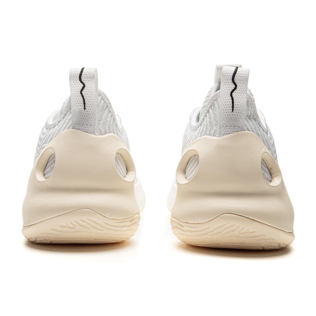 Li Ning Yushuai Ultra Low Slip Resistant Abrasion Resistant Low Top Basketball Shoes Men's White Black ABAU033-3