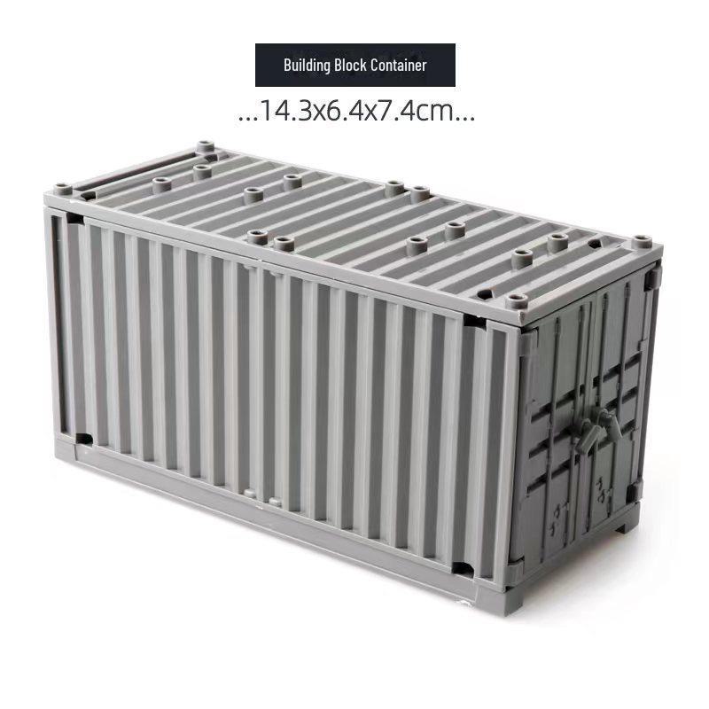 Military Container Scene Building Blocks for Customizable Weapon Systems