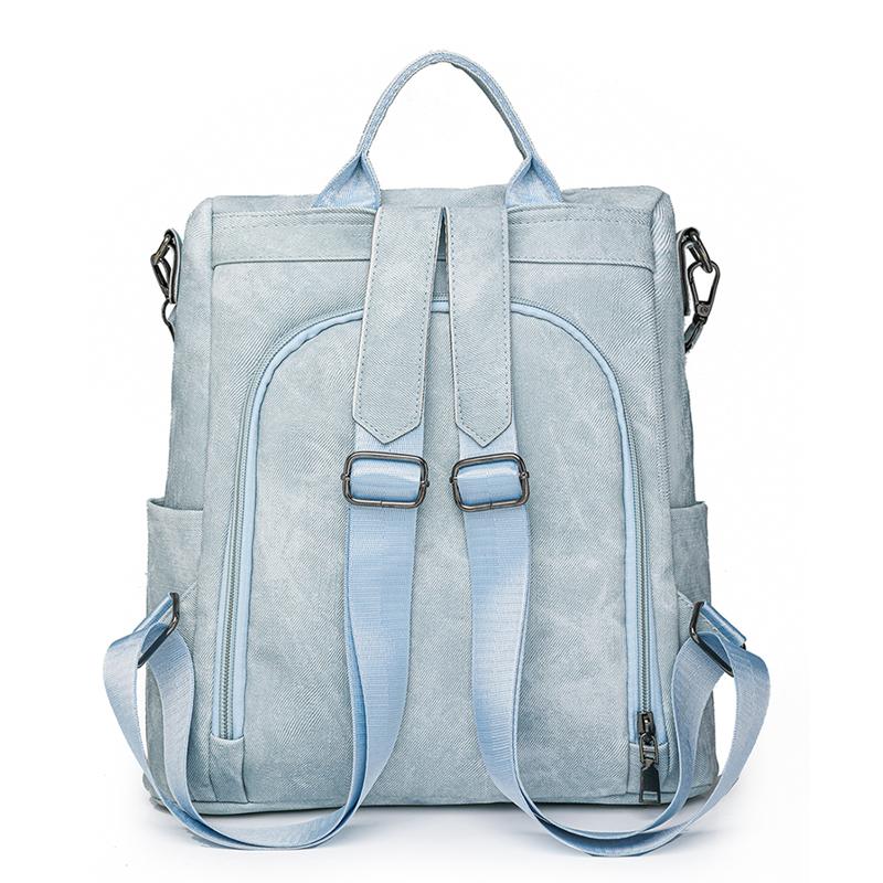 Рюкзак из искусственной кожи большой емкости — фото 11