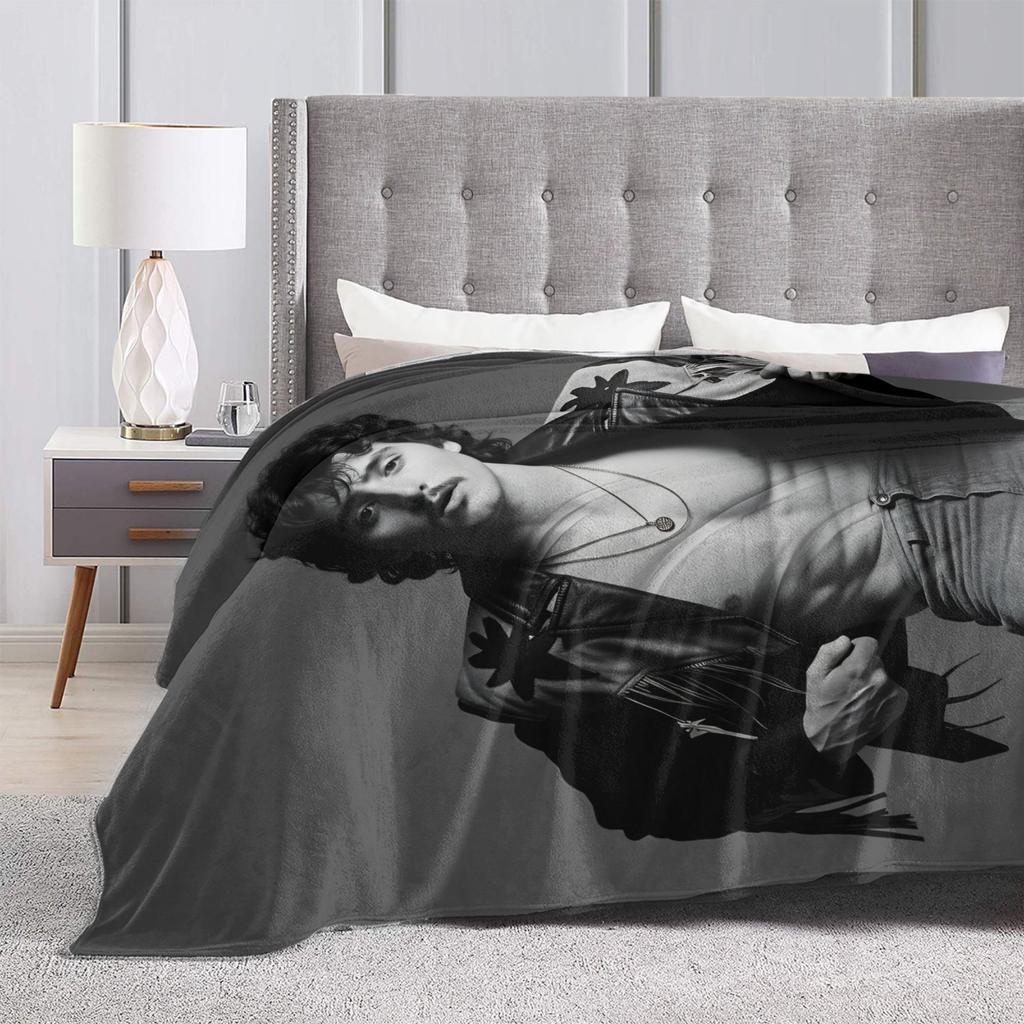 Warm Blanket Travel Benson Boone American Singer Throw Blanket Flannel Bedspread For Couch Chair Sofa Bed Trend Sofa Bed Cover