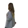 2026 Europe Autumn/Winter Women's Casual Woolen Single-Breasted Cardigan Coat
