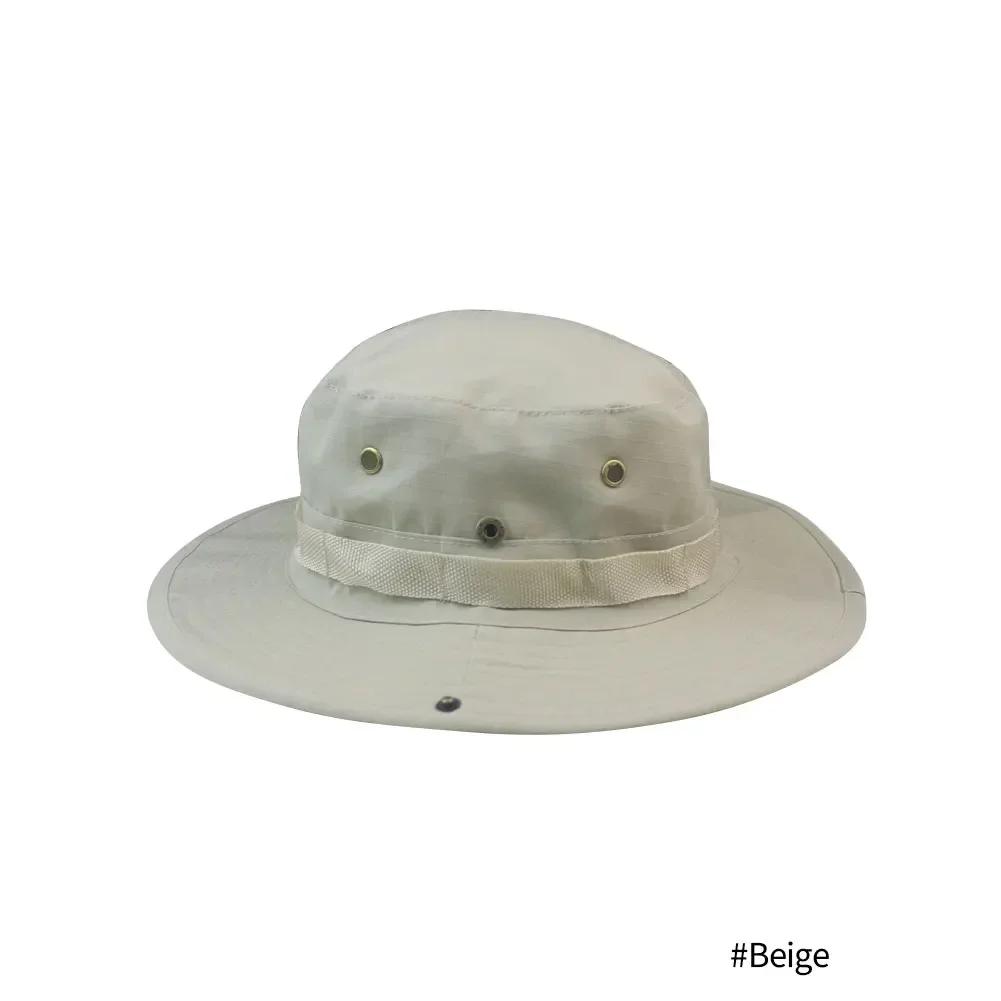 Camouflage Boonie Hut Taktische Fischerhüte Panama Sommerkappe Jagd Wandern Outdoor Camo Sonnenschirme Herren