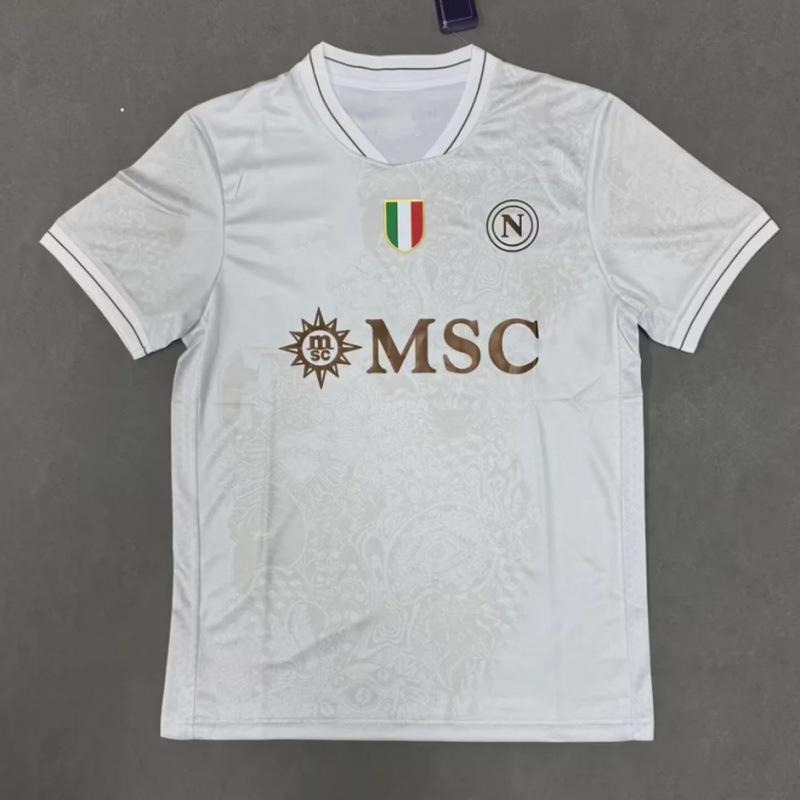 Napels Halloween 25/26 Thaise Editie Champions League Shirt Voetbalshirt