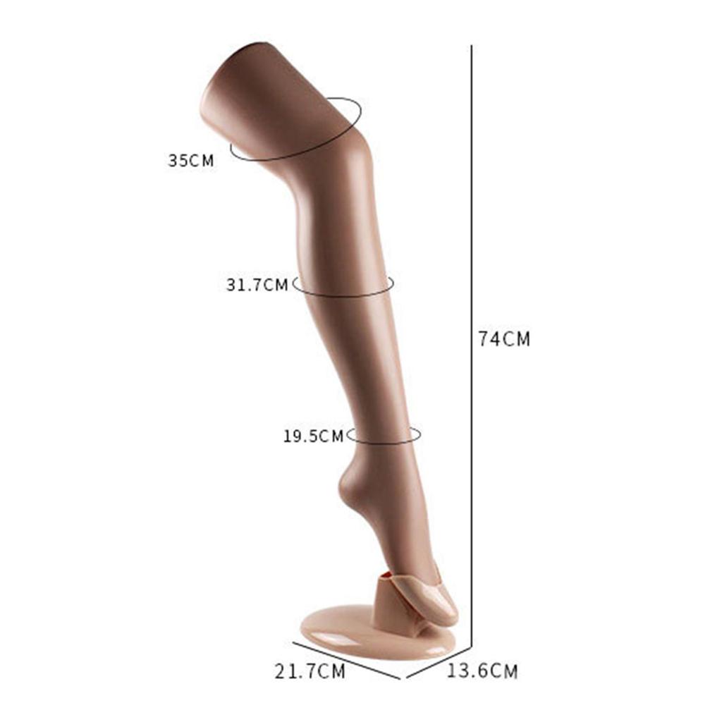 Modelli di gambe da donna autoportanti Hanno gambe lunghe Strumento per esporre calze, Oggetto di scena per display