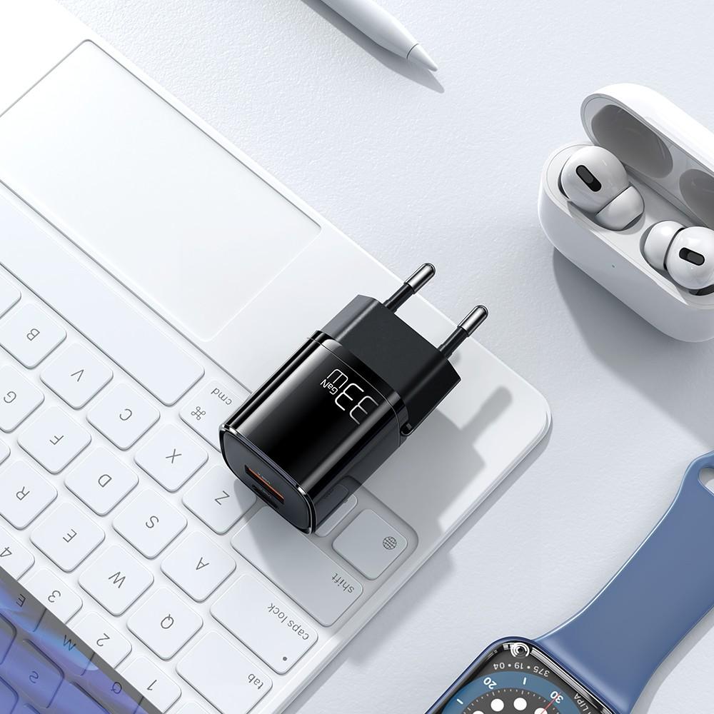 Mcdodo Nano Gan 2X Usb/Usb-C Pd Qc Phone/Tablet Charger - 33W Ch-0151