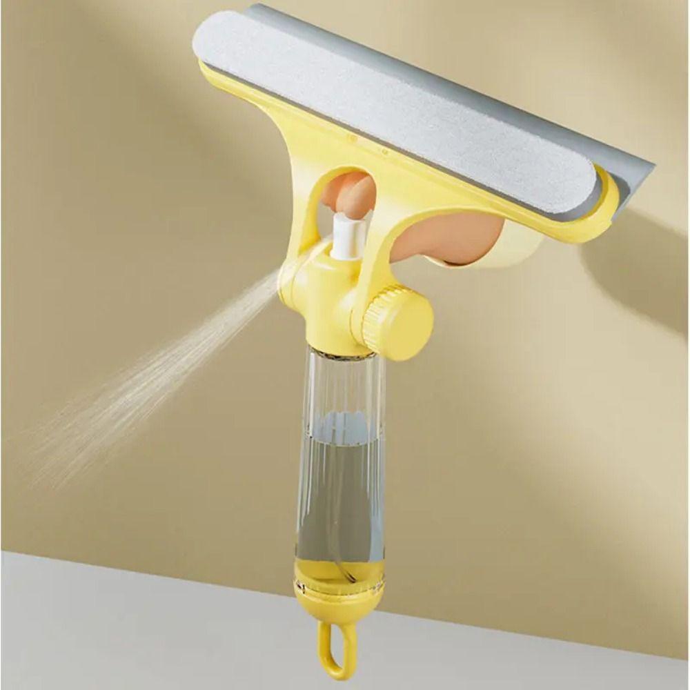 4 in 1 Window Cleaner Silicone Wiper Shower Squeegee Brush Bathroom Accessories