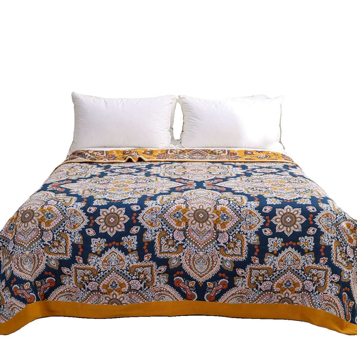 Летнее одеяло с геометрическим узором — фото 7