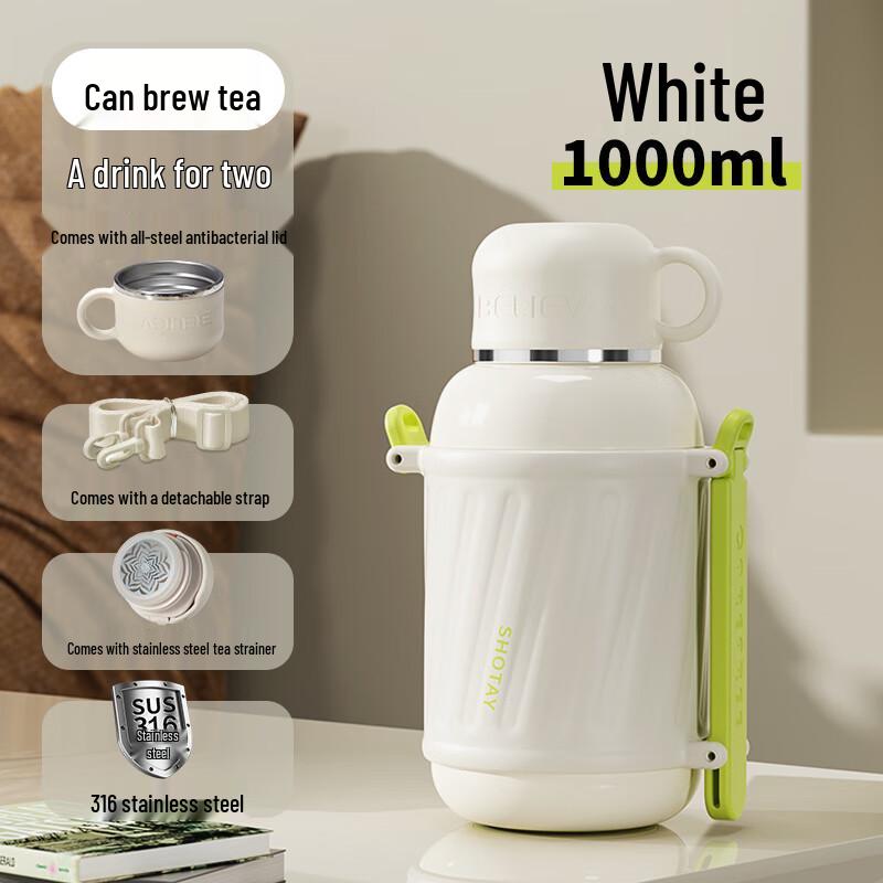 Naijiang Large Capacity Portable Stainless Steel Thermos Flask