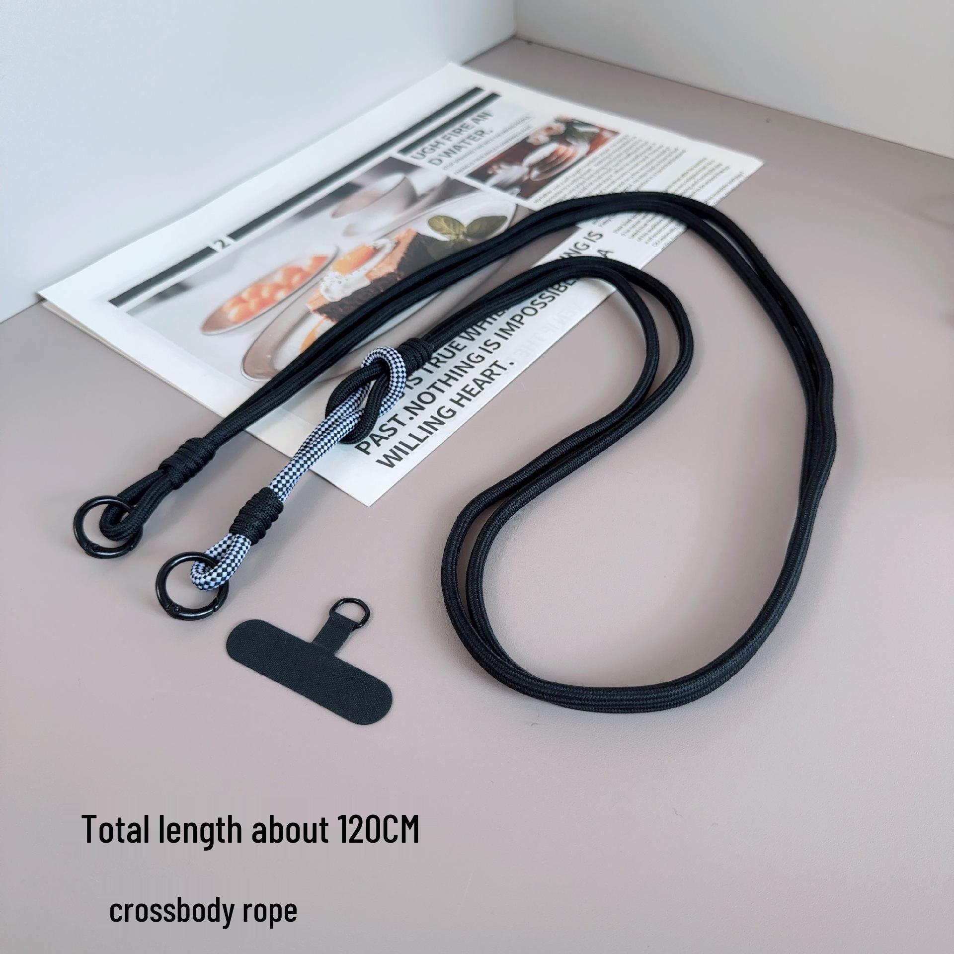 

Міжкордонний вуличний кросбоді шнурок: Альпіністський плетений чохол для телефону для чоловіків та жінок - Захист від втрати, Міцна сумка, Носиться на плечі або в руці.