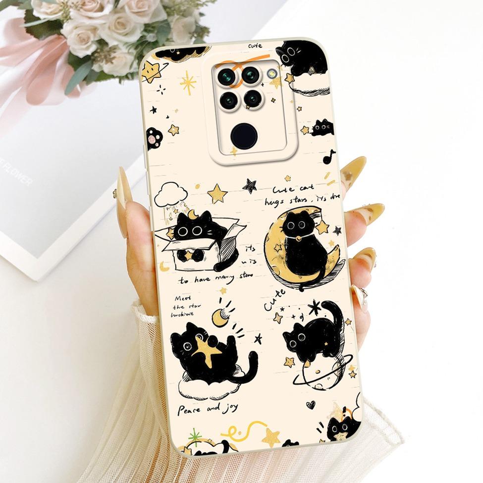 Casing For Redmi Note 9 4G Case Cover Fashion Cartoon Cute Funny Painted Silicone Case M2003J15SC M2003J15SG M2003J15SS