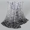 Spring Printed Chiffon Scarf Floral Printed Beach Shawl Lightweight Neck Scarf Summer Neck Sun Protection Scarf Shawl 150*50cm