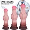 Mixed Color Realistic Silicone Dildo Special Shape Female Masturbation Adult Sex Toys