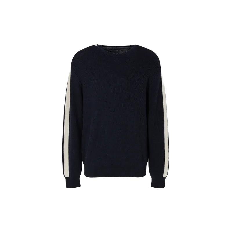 EMPORIO ARMANI Sweaters Men's Marine Blue Crew Neck Moderate Other 6R1MXC1-MNCZ1-0920