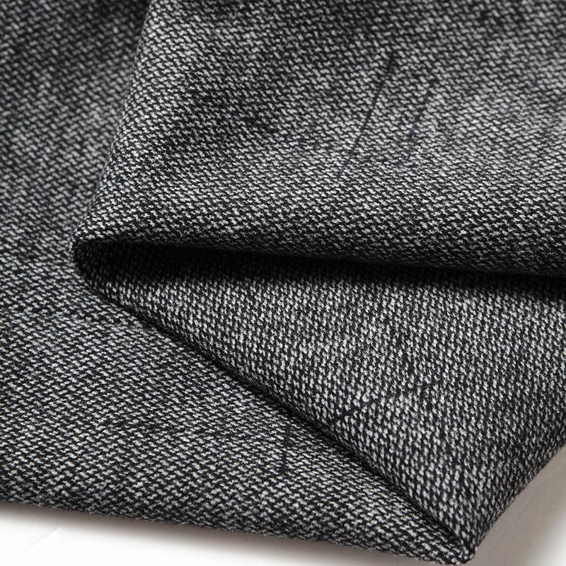 Spring and Autumn Light Luxury Business Knitted Wool Single West Middle-aged and Young Solid Color Suit Jacket