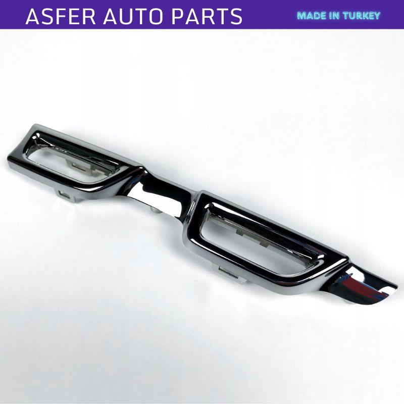 Chrome Front Grille Strip 4pcs Set For Duster Mk1 2013-2017 OEM 623839492R 623876482R
