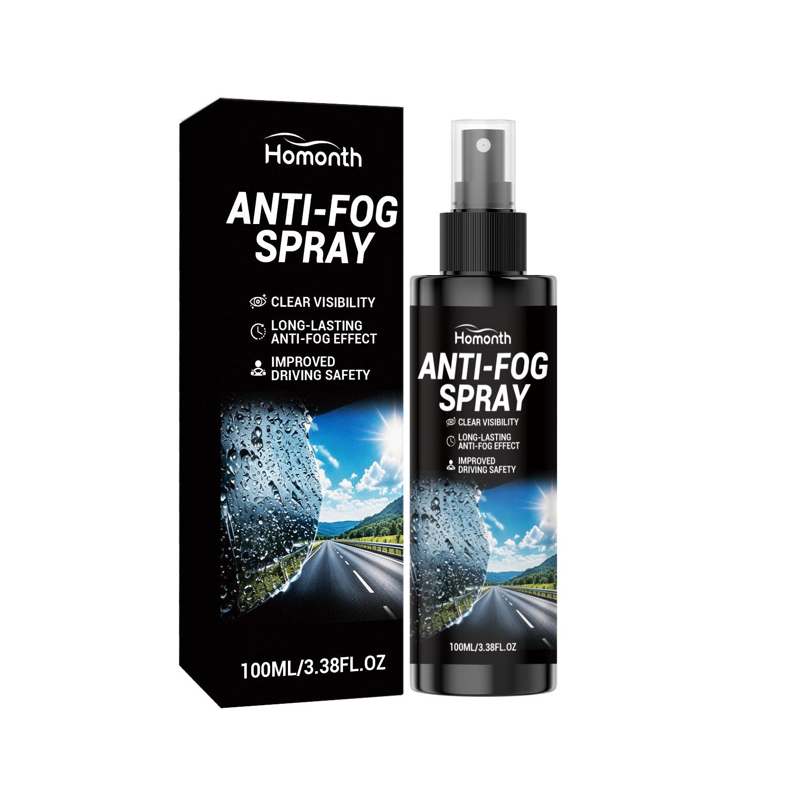 HOMONTH Anti-Fog Car Window Spray - Clear Vision Daily Care
