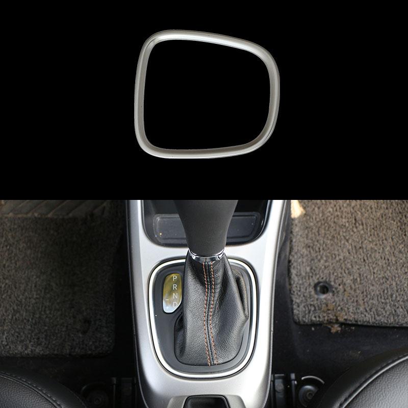 

ABS Car Gear Head Shift Panel Protective Trim Center Console Molding Cover for Jeep Compass AT 2017-2020 Accessories