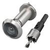 Door Viewer Private Screen Super Angled Lens Matte Sturdy Steel for 35 60 Mm Thick Entrance Door Daily Use